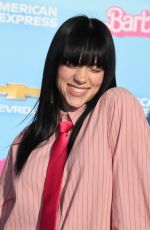 BILLIE EILISH at Barbie Premiere in Los Angeles 07/09/2023