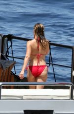 BRITNEY THERION in Bikini on Vacation in Capri 07/10/2023