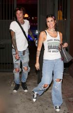 BRITTANY FURLAN Leaves Largo at Coronet in West Hollywood 07/25/2023