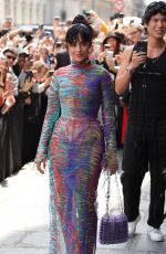 CAMILA CABELLO Arrives at Jean Paul Gaultier Haute Couture Show at Paris Fashion Week 07/05/2023