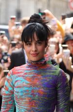 CAMILA CABELLO Arrives at Jean Paul Gaultier Haute Couture Show at Paris Fashion Week 07/05/2023