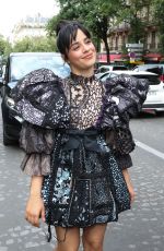 CAMILA CABELLO Arrives at Viktor & Rolf Haute Couture Spring/Summer 23/24 Show at Paris Fashion Week 07/05/2023