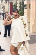 CAMILA CABELLO Leavevs Hotel Royal Monceau in Paris 07/04/2023