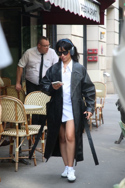 CAMILA CABELLO Out and About in Paris 07/07/2023