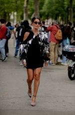 CAMILA COELHO Arrives at Alexandre Vauthier Fall/Winter 23/24 Haute Couture Show in Paris 07/04/2023