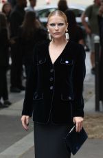 CAMILLE RAZAT Arrives for at Giorgio Armani Prive Haute Couture Show at Paris Fashion Week 07/04/2023