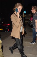 CARA DELEVINGNE and MINKE Arrives at Twenty Two Hotel in London 07/10/2023