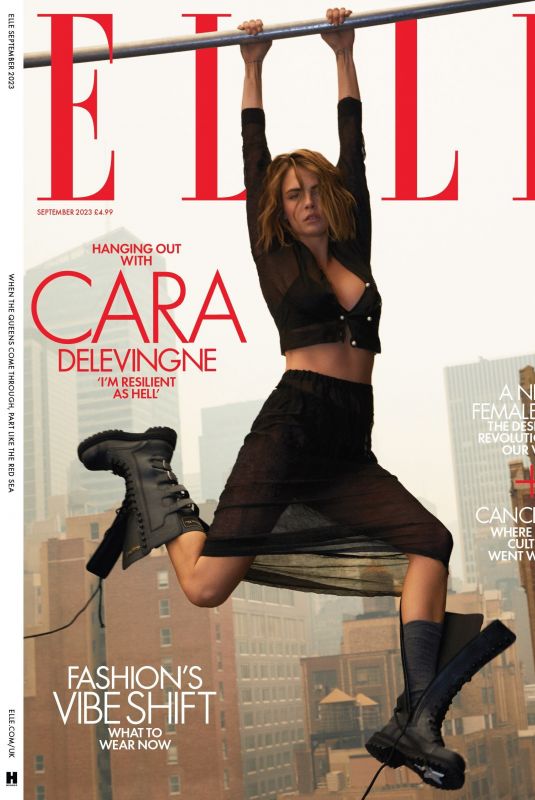 CARA DELEVINGNE in Ele UK, September 2023