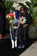 CARDI B and Offset Leaves Delilah in West Hollywood 07/28/2023