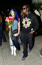 CARDI B and Offset Leaves Delilah in West Hollywood 07/28/2023