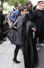 CARDI B Arrives at Her Hotel in Paris 07/05/2023