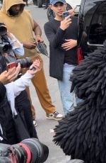 CARDI B Arrives at Schiaparelli Fashion Show in Paris 07/03/2023