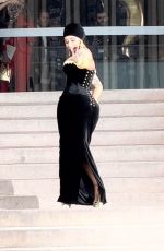 CARDI B Arrives at Schiaparelli Fashion Show in Paris 07/03/2023