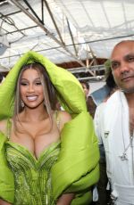 CARDI B at Gaurav Gupta Haute Couture Fall/winter 23/24 Show at Paris Fashion Week 07/06/2023