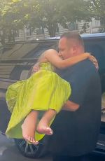 CARDI B Has Her Bodyguard Carry Her into Hotel in Paris 07/06/2023