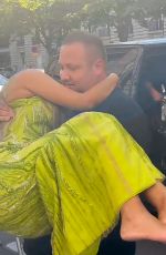 CARDI B Has Her Bodyguard Carry Her into Hotel in Paris 07/06/2023