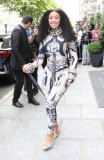 CARDI B Out at Paris Fashion Week 07/05/2023