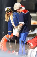 CARRIE BICKMORE and Tommy Little Set Sail on Sydney Harbour 07/21/2023