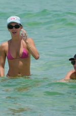 CASEY BOONSTRA and LAUREN BLAKE in Bikinis at a Beach in Miami 07/05/2023
