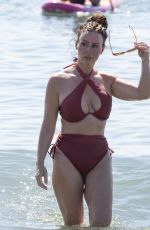 CHANELLE HAYES in Bikini at a Beach in Torremolinos 07/25/2023
