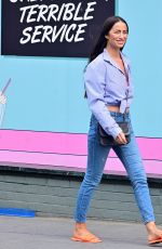 CHANTELLE HOUGHTON Heading to Karens Diner in Islington 07/02/2023