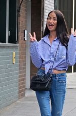 CHANTELLE HOUGHTON Heading to Karens Diner in Islington 07/02/2023