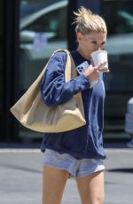 CHARLOTE MCKINNEY Leaves Pilates Class in Santa Monica 07/14/2023