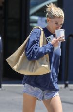CHARLOTE MCKINNEY Leaves Pilates Class in Santa Monica 07/14/2023