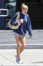 CHARLOTE MCKINNEY Leaves Pilates Class in Santa Monica 07/14/2023