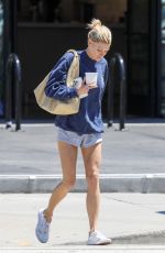 CHARLOTE MCKINNEY Leaves Pilates Class in Santa Monica 07/14/2023