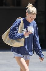 CHARLOTE MCKINNEY Leaves Pilates Class in Santa Monica 07/14/2023