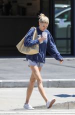 CHARLOTE MCKINNEY Leaves Pilates Class in Santa Monica 07/14/2023