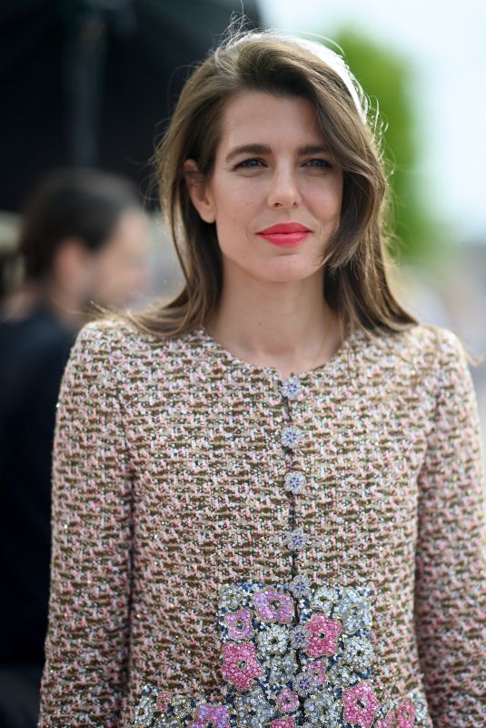 CHARLOTTE CASIRAGHI at Chanel Haute Couture Fall/winter 23/24 Show at Paris Fashion Week 07/04/2023