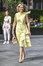CHARLOTTE HAWKINS Arrives at Global Studios in London 06/30/2023