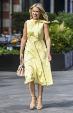 CHARLOTTE HAWKINS Arrives at Global Studios in London 06/30/2023