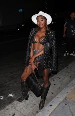 CHELSEA LAZKANI at Fleur Room Lounge in West Hollywood 07/01/2023