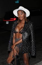 CHELSEA LAZKANI at Fleur Room Lounge in West Hollywood 07/01/2023