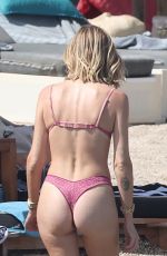 CHIARA FERRAGNI in Bikini on the Beach in Mykonos 07/15/2023