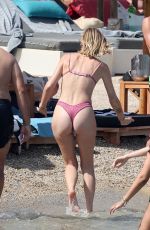 CHIARA FERRAGNI in Bikini on the Beach in Mykonos 07/15/2023