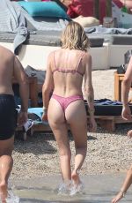 CHIARA FERRAGNI in Bikini on the Beach in Mykonos 07/15/2023