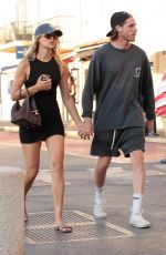 CHLOE LECAREUX Out with Her Boyfriend in Saint Tropez 07/23/2023