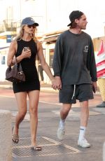 CHLOE LECAREUX Out with Her Boyfriend in Saint Tropez 07/23/2023