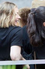 CHLOE MORETZ and RACHEL ZEGLER at Rock the City for a Fair Contract Rally at Times Square in New York 07/25/2023