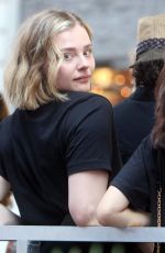CHLOE MORETZ and RACHEL ZEGLER at Rock the City for a Fair Contract Rally at Times Square in New York 07/25/2023