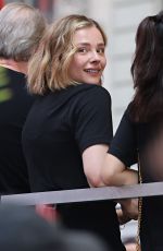 CHLOE MORETZ at Sag-aftra Strike at Times Square in New York 07/25/2023