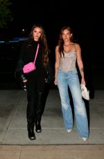 CHLOE SIMS Out with a Friend on Sunset Blvd. in Los Angeles 06/29/2023