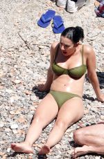 CHRALI XCX in Bikini at a Beach in Positiano 06/27/2023