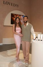 CHRISSY TEIGEN and John Legend at LOVED01 By John Legend Launches Pop-Up in Los Angeles 07/20/2023