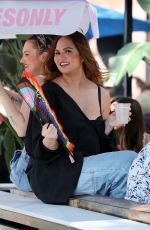 CHRISSY TEIGEN Leaves Beaches Only Club in West Hollywood 07/30/2023