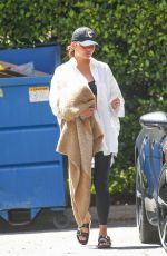 CHRISSY TEIGEN Out and About in West Hollywood 07/10/2023